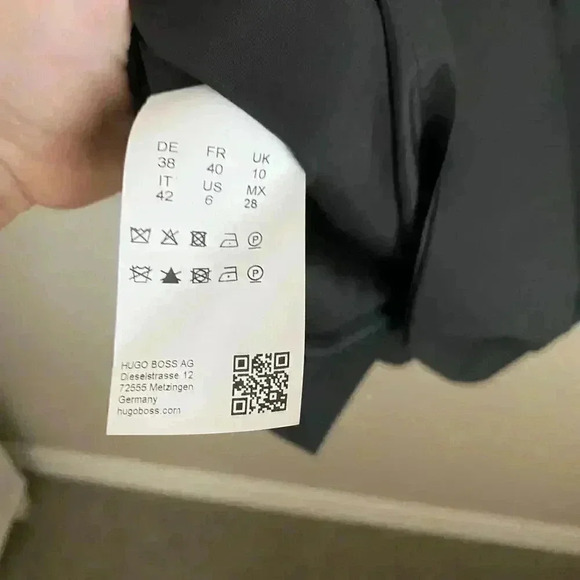 HUGO BOSS Domona Colorblock Sheath Dress Size 6‎ - Picture 11 of 13